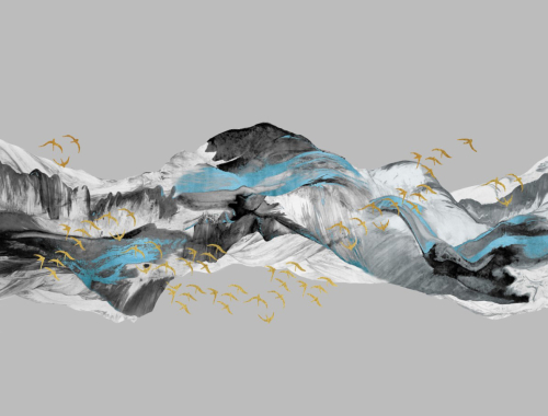Каталог Картина волшебные горы: Природа | Wall-Style