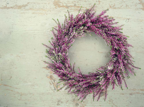 Каталог Фотообои венок из лаванды:  | Wall-Style