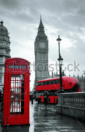 Каталог Фотообои лондон:  | Wall-Style