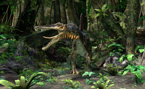 Каталог Фотообои динозавр в джунглях:  | Wall-Style