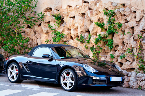 Каталог Картина синий porsche: Техника и транспорт | Wall-Style