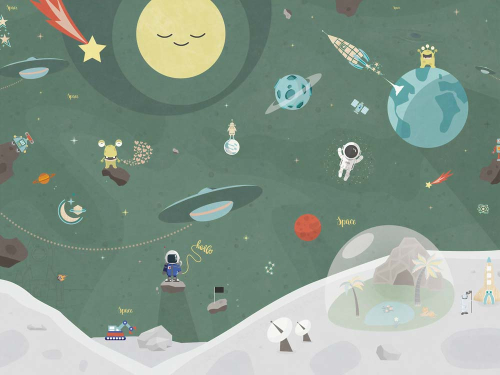 Каталог Картина отправка в космос: Детские | Wall-Style