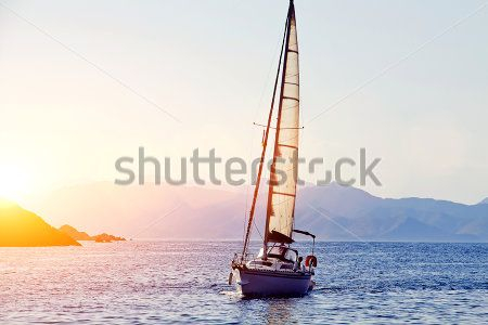 Каталог Картина яхта: Техника и транспорт | Wall-Style