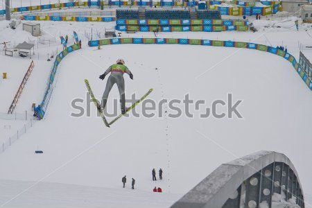 Каталог Фотообои прыжки на лыжах:  | Wall-Style