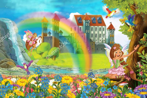 Каталог Фотообои лесные феи:  | Wall-Style