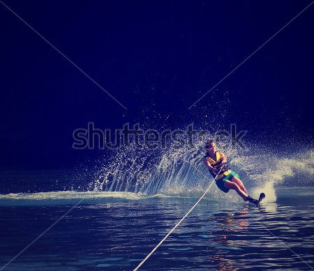 Каталог Фотообои водные лыжи:  | Wall-Style