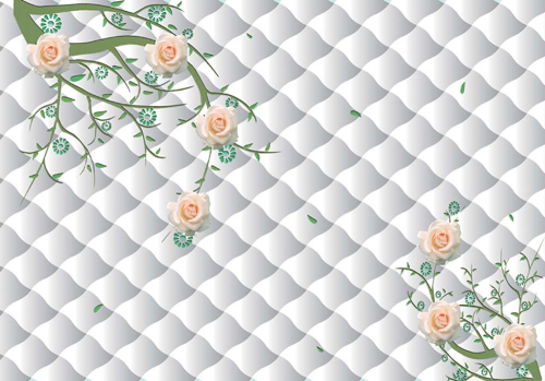 Каталог Картина весенние деревья: 3Д | Wall-Style