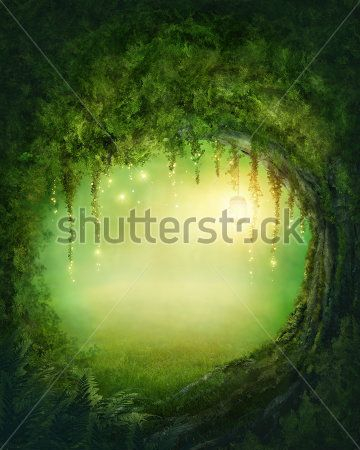 Каталог Фотообои сказочный лес:  | Wall-Style