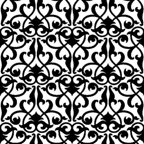 Каталог Картина паттерн чб: Бесшовные | Wall-Style